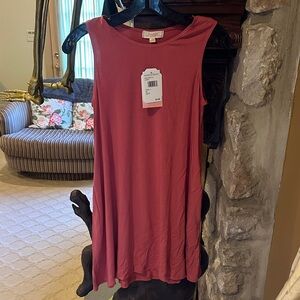 Sleeveless Pink Dress new with tags kids size large